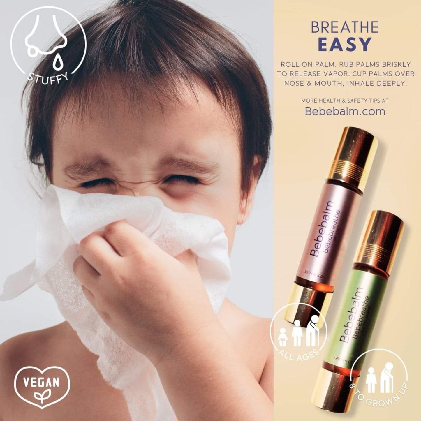 Bebebreathe Set by Bebebalm