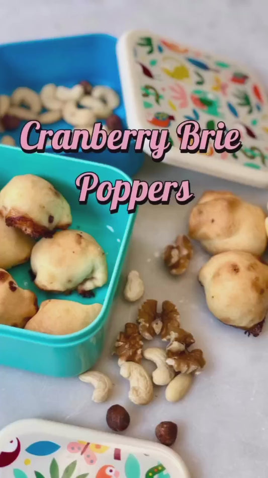 Cranberry Brie Poppers