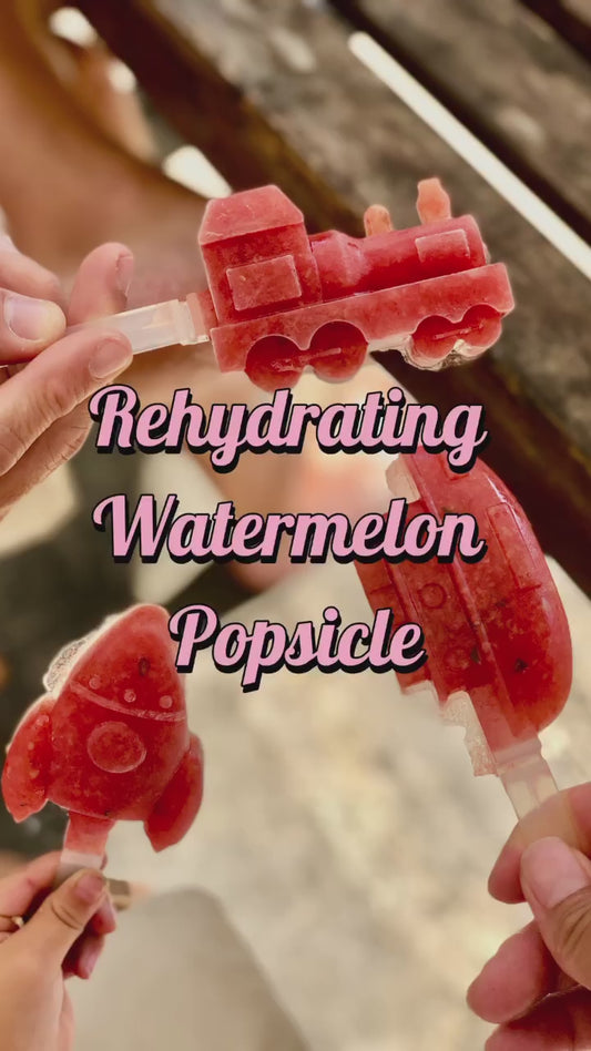 Rehydrating Watermelon Popsicles