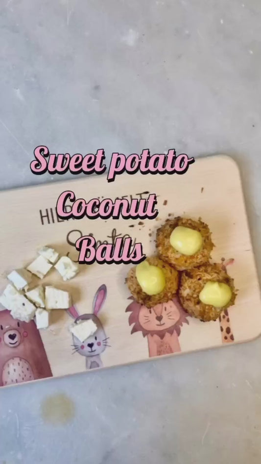 Sweet Potato Coconut Balls 🥥